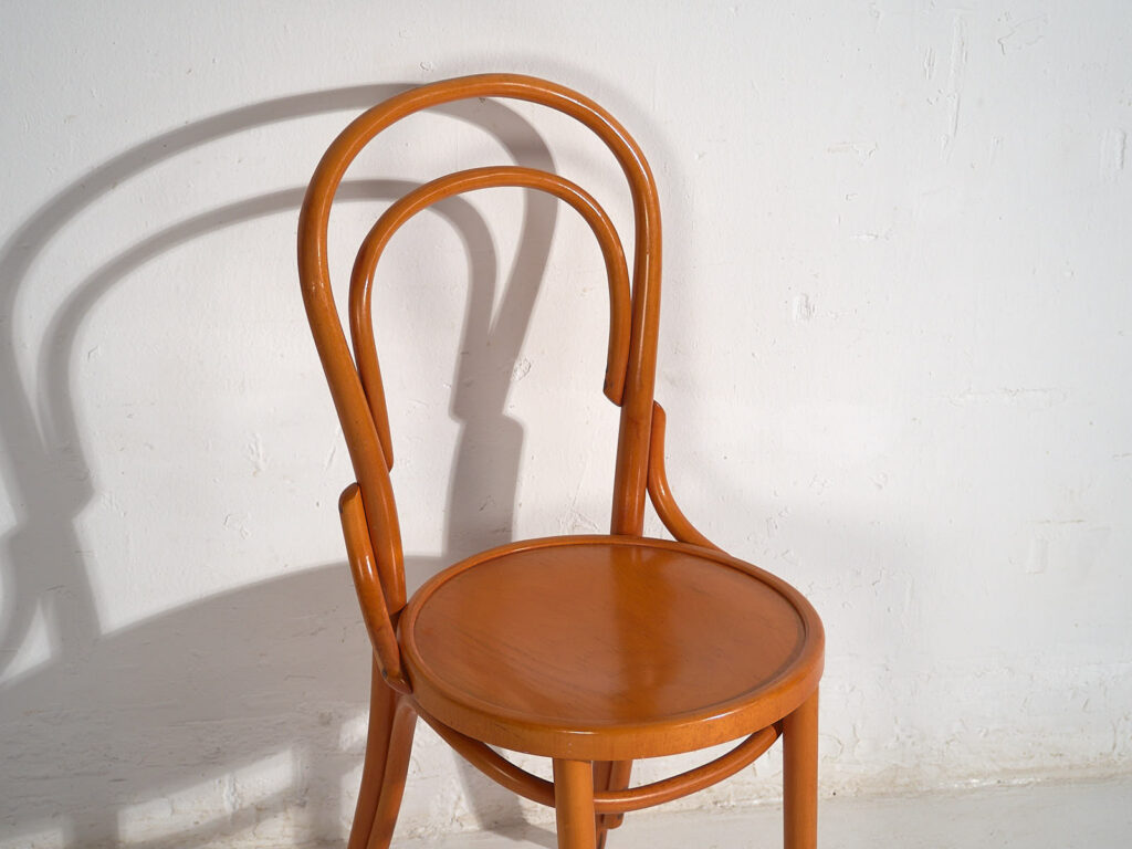 Antique Thonet chairs (c.1920). Set of 4 pieces #5