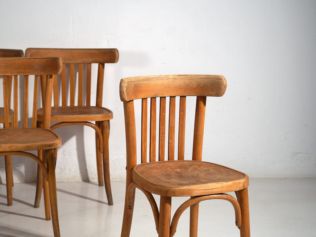 Sillas bistrot Thonet antiguas (c.1920). Conjunto de 6 piezas #4
