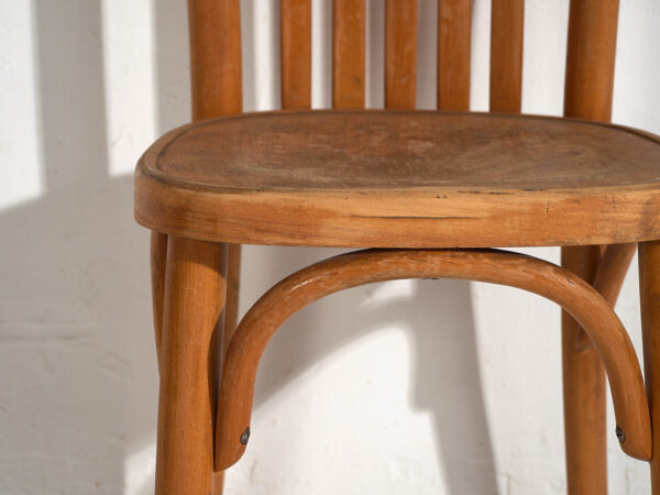 Antique Thonet bistro chairs (c.1920). Set of 6 pieces #4