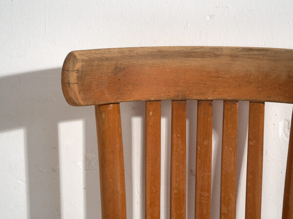 Antique Thonet bistro chairs (c.1920). Set of 6 pieces #4