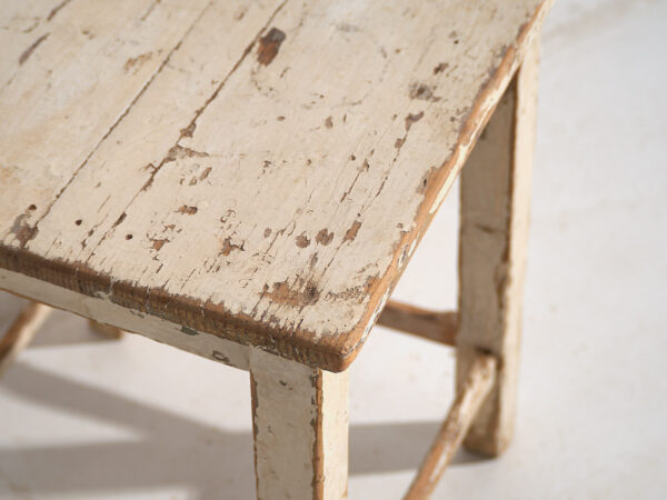 Antique low table set (c.1920). Set of 2 pieces #5