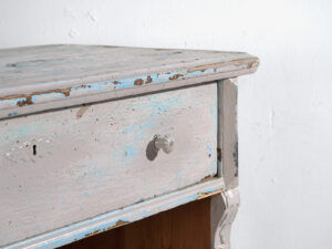 Mostrador antiguo de pátina color azul (c.1940) #81