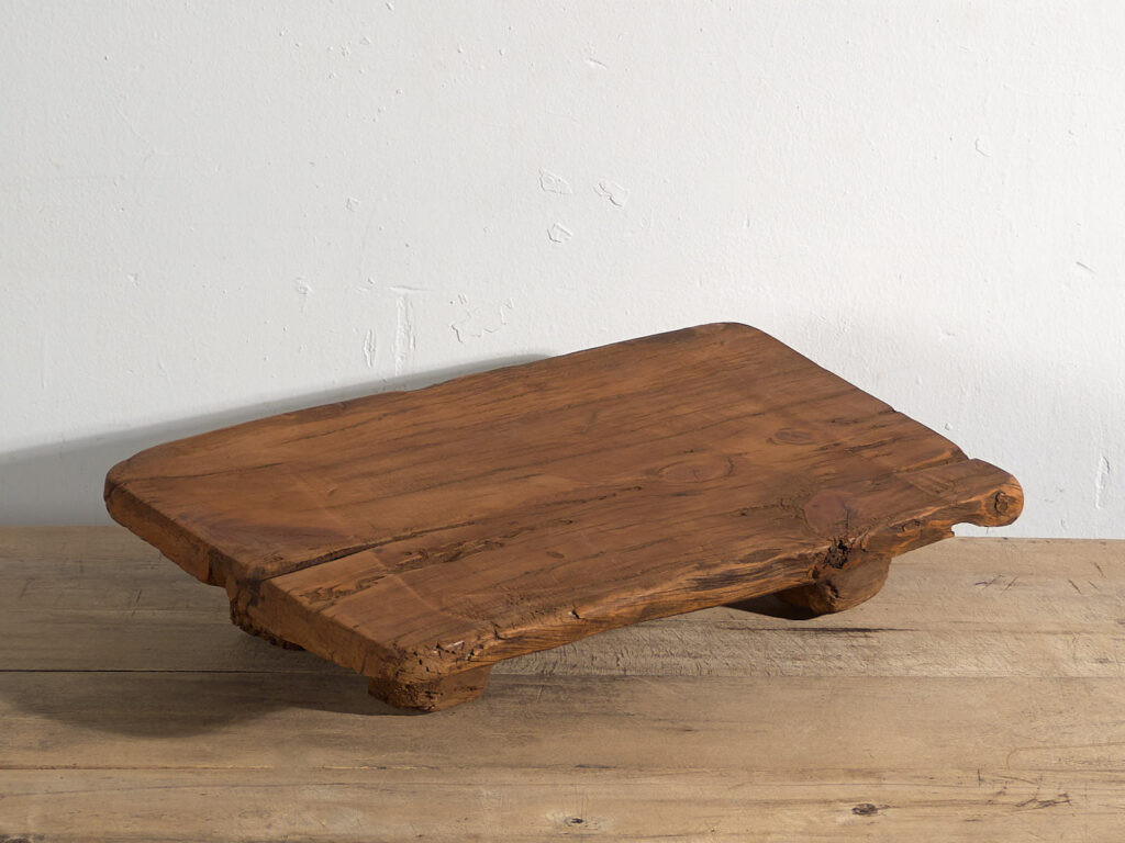 Mesa antigua de madera maciza (c.1920) #1