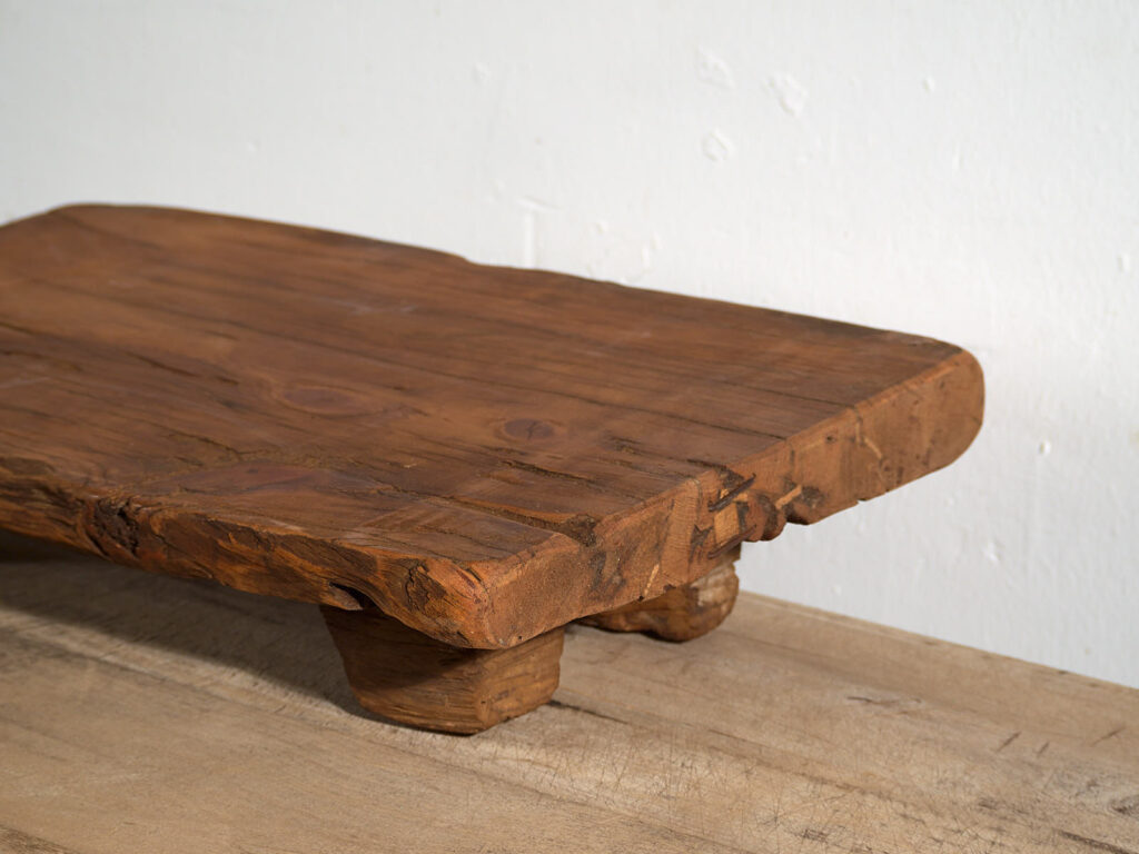 Mesa antigua de madera maciza (c.1920) #1