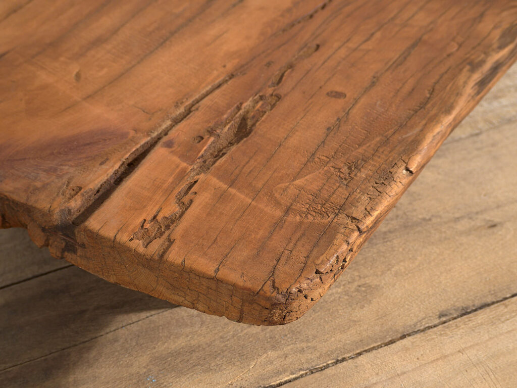 Mesa antigua de madera maciza (c.1920) #1