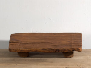 Mesa antigua de madera maciza (c.1920) #1
