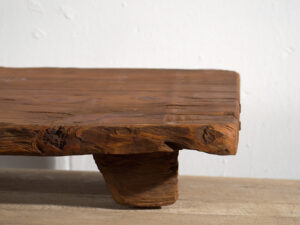 Mesa antigua de madera maciza (c.1920) #1