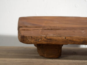 Mesa antigua de madera maciza (c.1920) #1