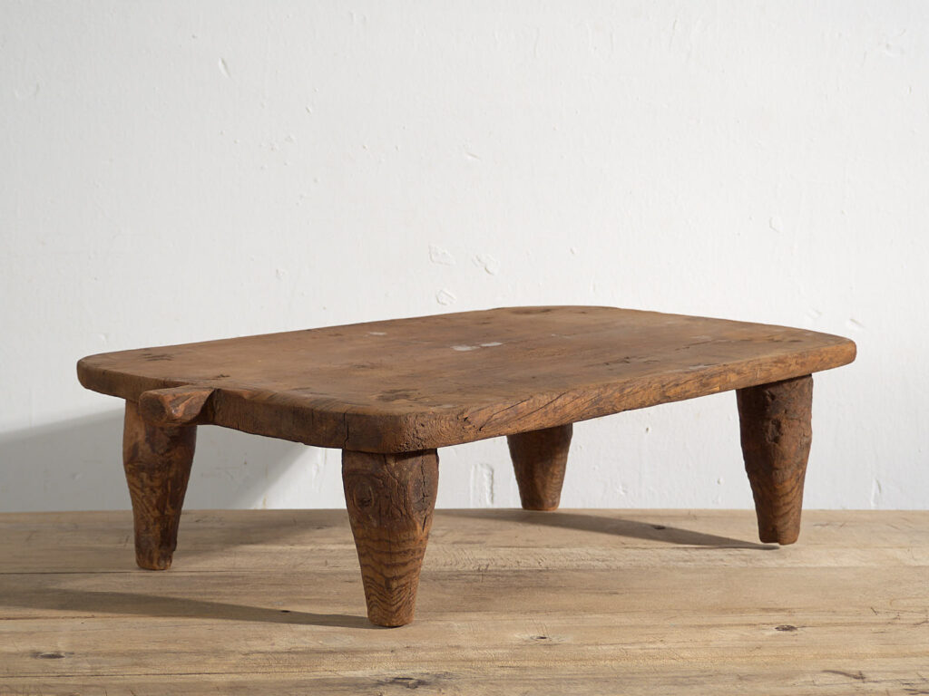 Antique solid wood table (c.1920) #11