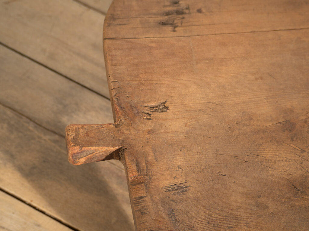 Antique solid wood table (c.1920) #11