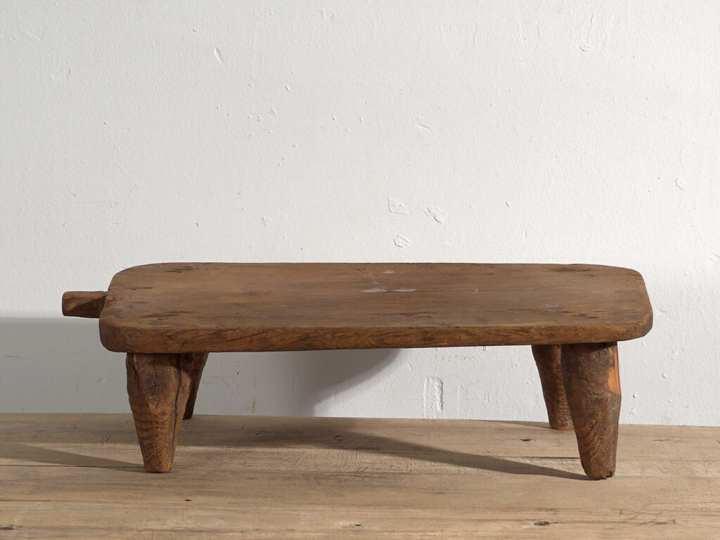 Antique solid wood table (c.1920) #11