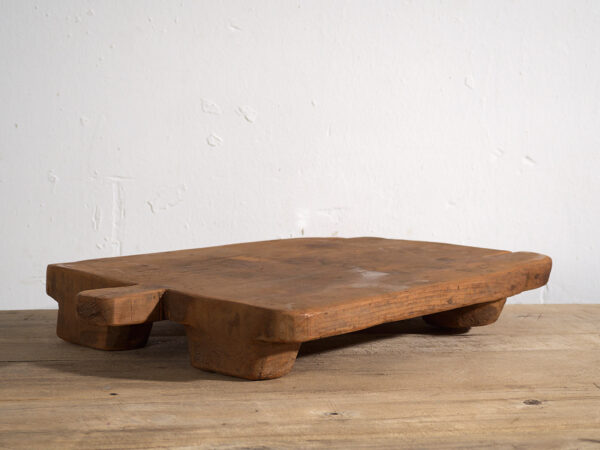 Small antique solid wood table (c.1920) #12