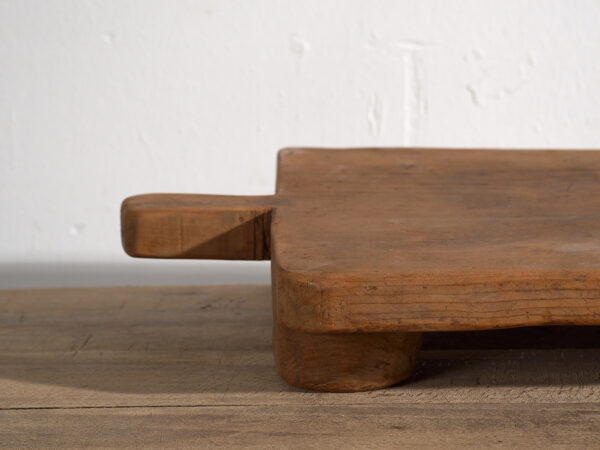 Small antique solid wood table (c.1920) #12
