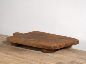 Tabla pequeña antigua de madera maciza (c.1920) #12