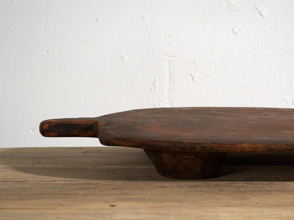 Tabla de quesos antigua de estilo wabi sabi (c.1920) #13