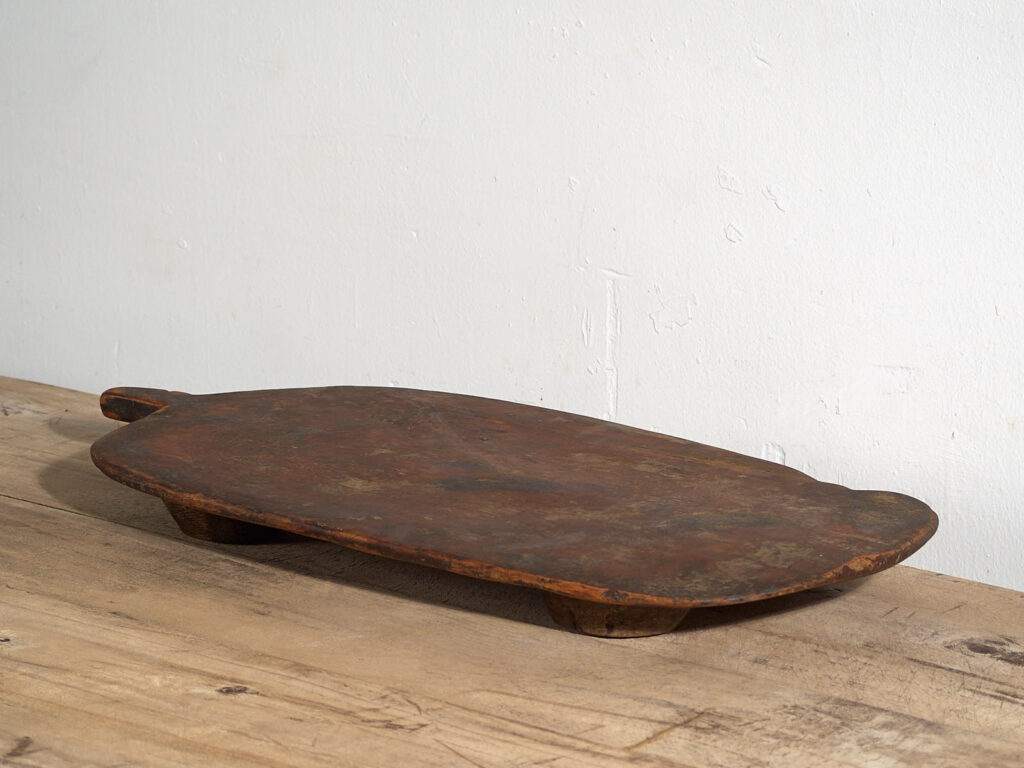 Tabla de quesos antigua de estilo wabi sabi (c.1920) #13