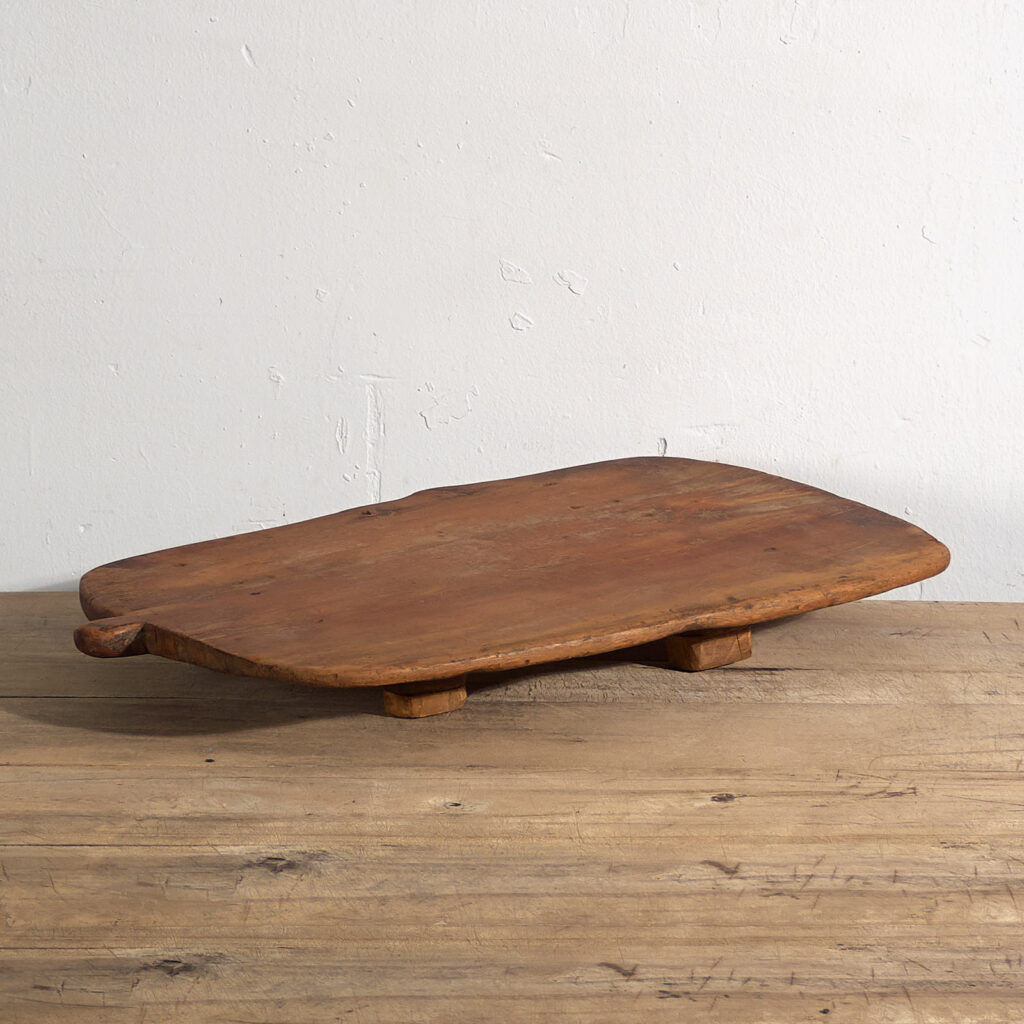 Tabla de cortar grande antigua (c.1920) #18