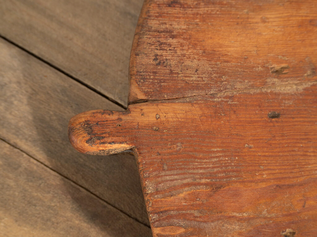 Tabla de cortar grande antigua (c.1920) #18