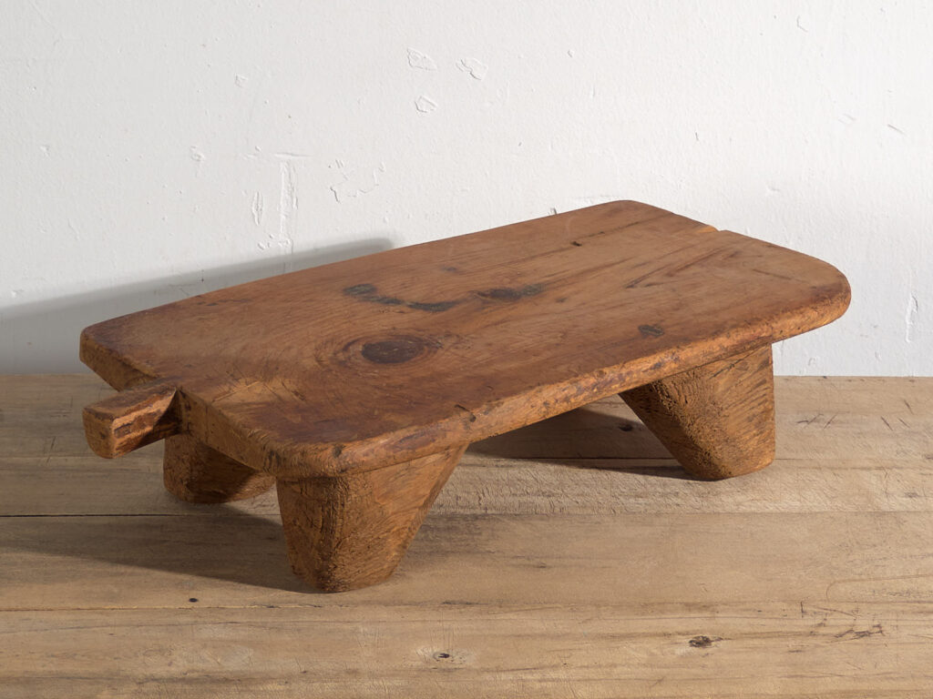 Antique low work table (c.1920) #19