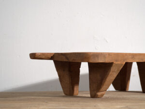 Mesa baja auxiliar antigua (c.1920) #2