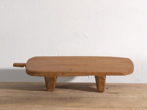 Mesa baja auxiliar antigua (c.1920) #2