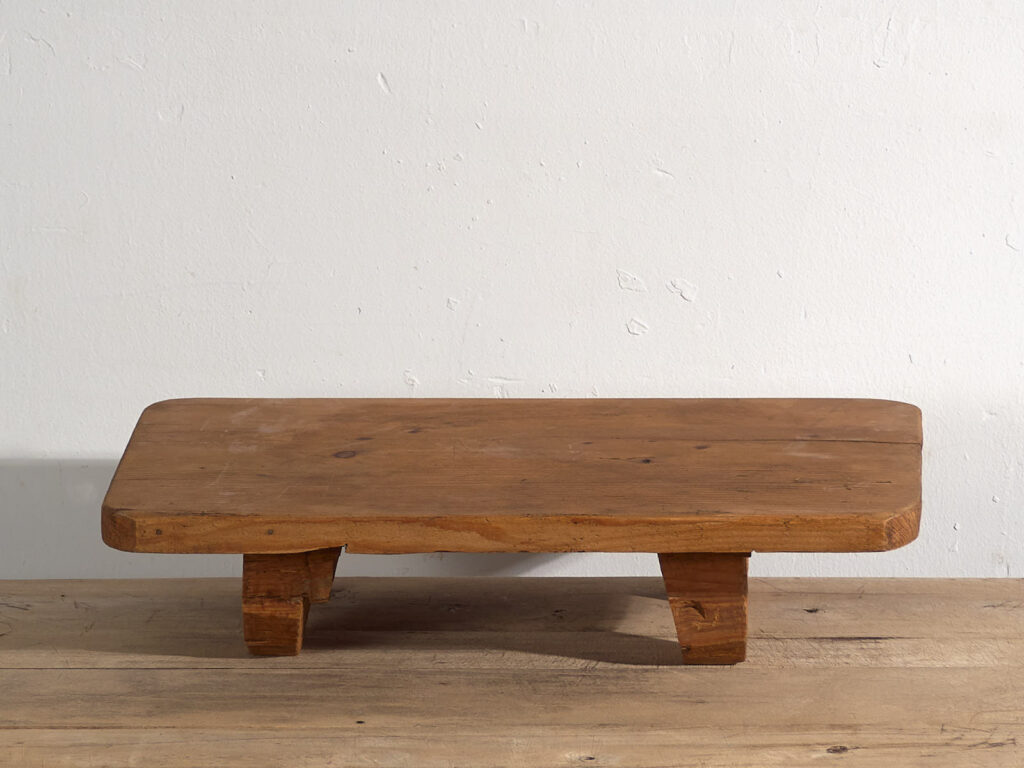 Ancienne table basse carrée (c.1920) #9