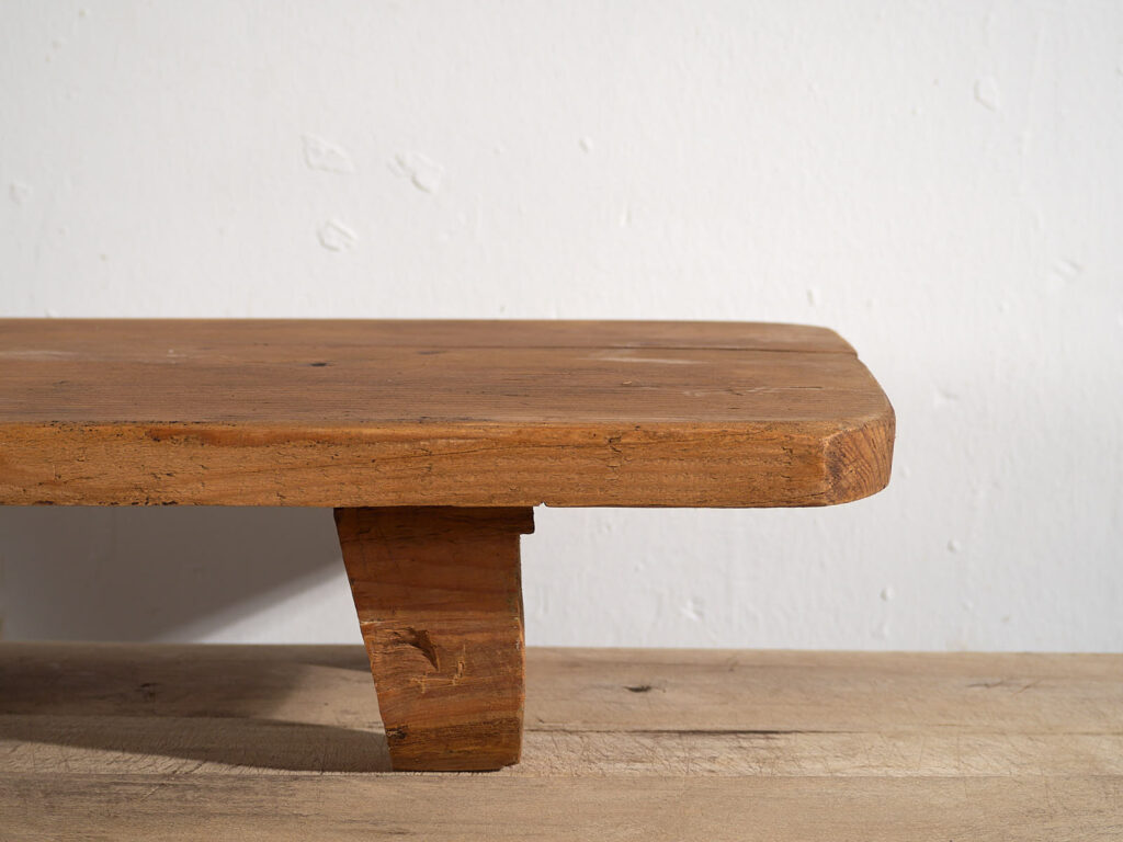 Ancienne table basse carrée (c.1920) #9