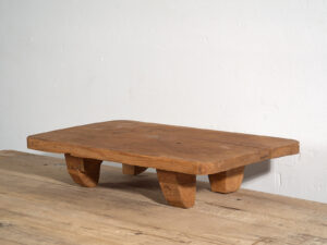 Ancienne table basse carrée (c.1920) #9