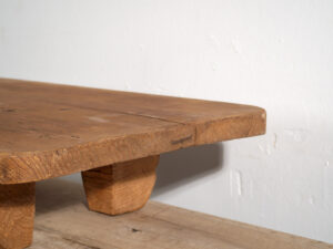 Ancienne table basse carrée (c.1920) #9