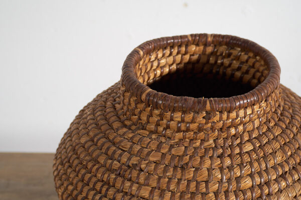 Small antique wicker basket (c.1920) #2