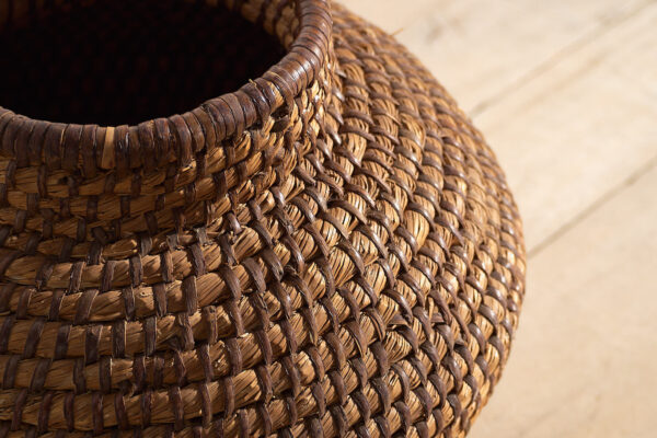 Small antique wicker basket (c.1920) #2