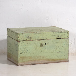 Mint green antique chest (c.1920) #5