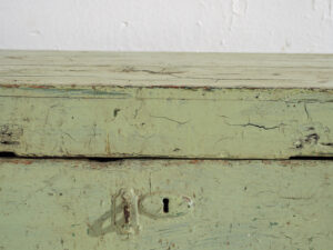 Mint green antique chest (c.1920) #5