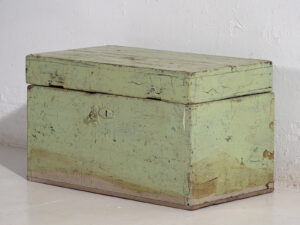 Mint green antique chest (c.1920) #5