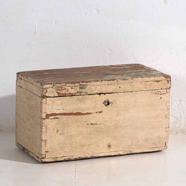 Cofre blanco antiguo (c.1920) #6