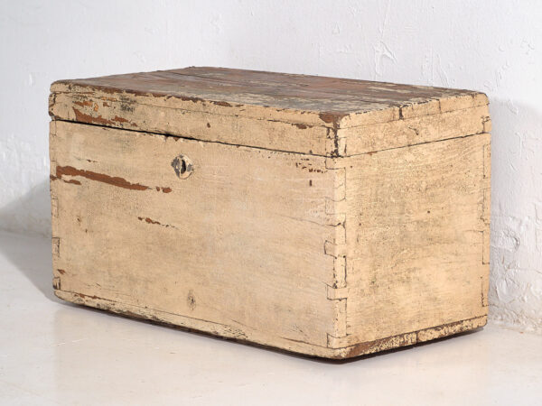 Cofre blanco antiguo (c.1920) #6