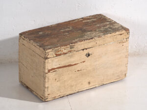 Cofre blanco antiguo (c.1920) #6