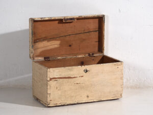 Cofre blanco antiguo (c.1920) #6