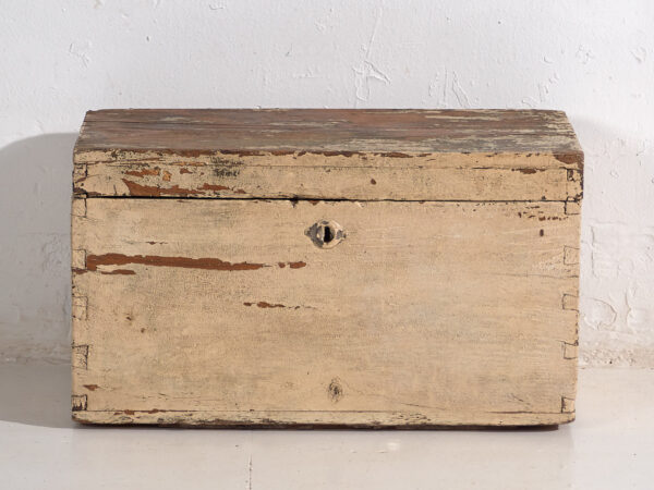 Cofre blanco antiguo (c.1920) #6