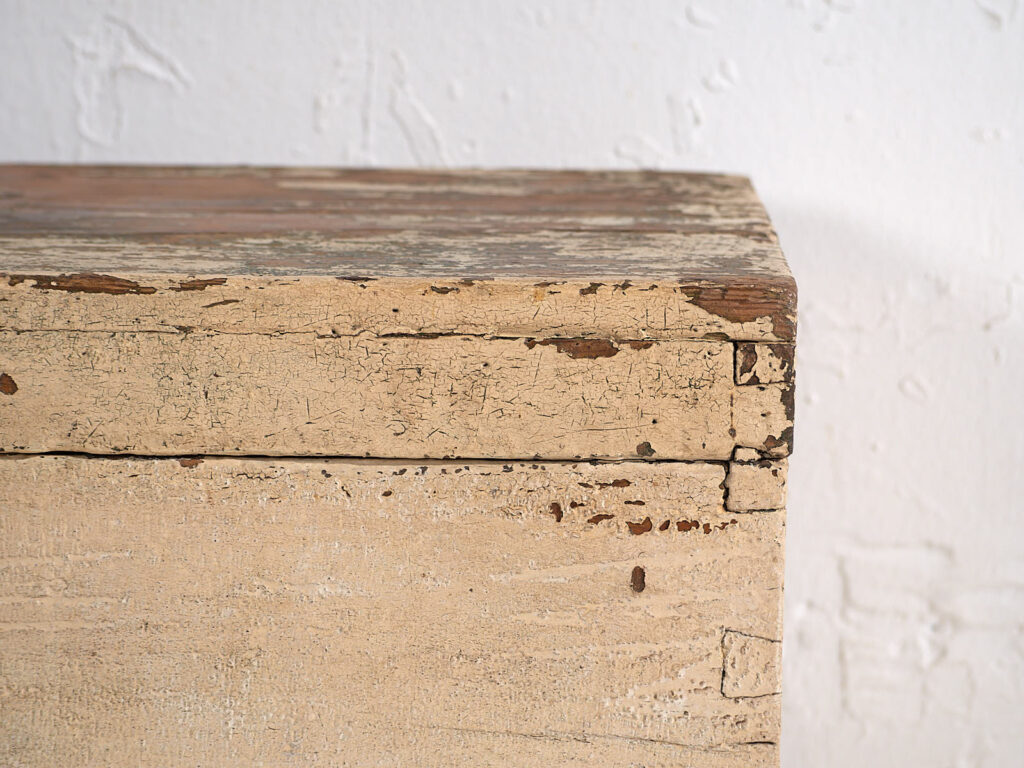 Cofre blanco antiguo (c.1920) #6