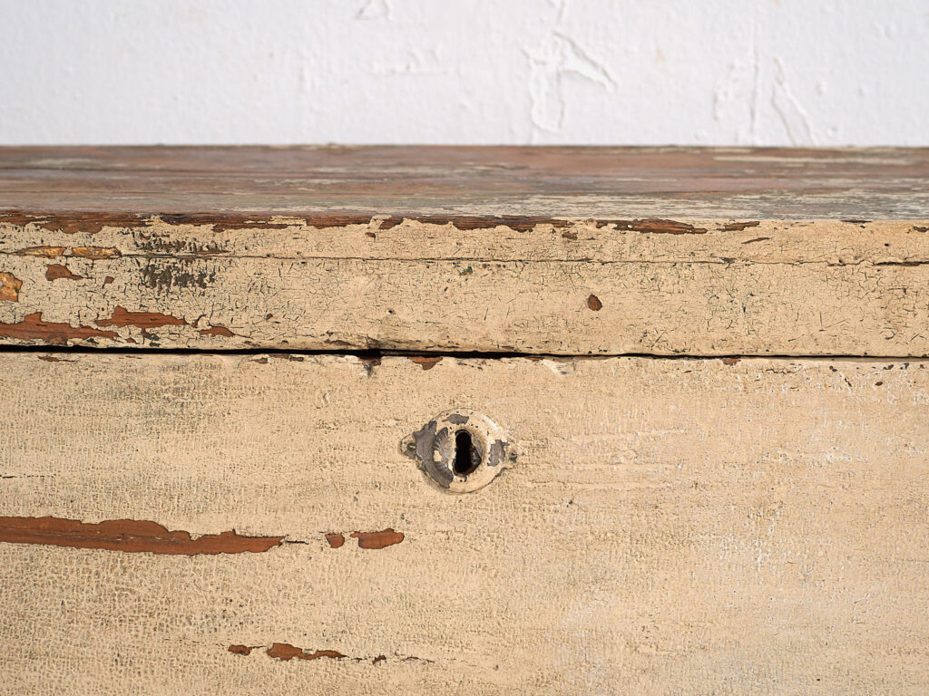 Cofre blanco antiguo (c.1920) #6