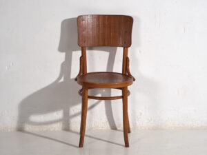 Sillas de madera curvada antiguas (c.1940). Conjunto de 4 piezas #5