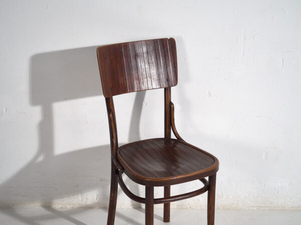 Sillas de madera curvada antiguas (c.1940). Conjunto de 4 piezas #5