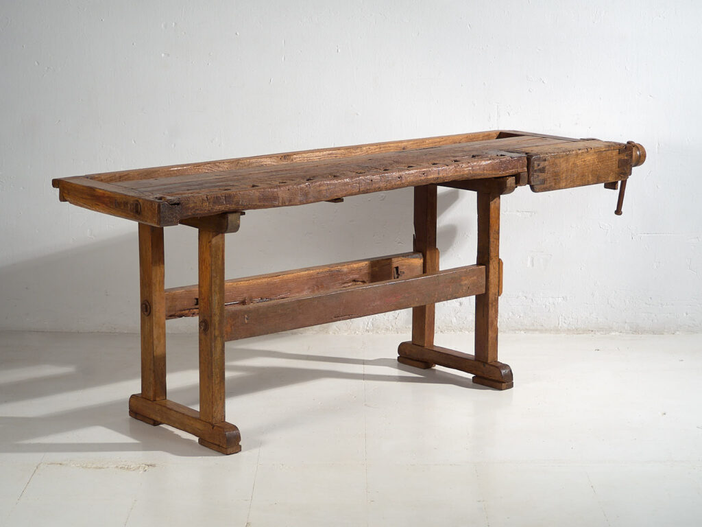 Antique carpenter's table (c.1920) #18