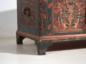 Antique hand painted trunk dated 1847 #22