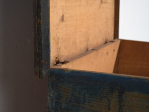 Malle ancienne peint à la main - Europe centrale (vers 1850)