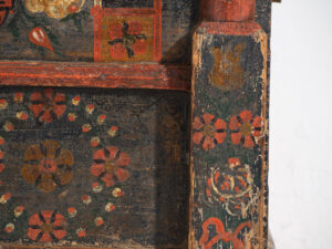 Arcón pintado antiguo (c.1870) #28