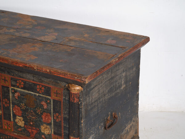 Arcón pintado antiguo (c.1870) #28