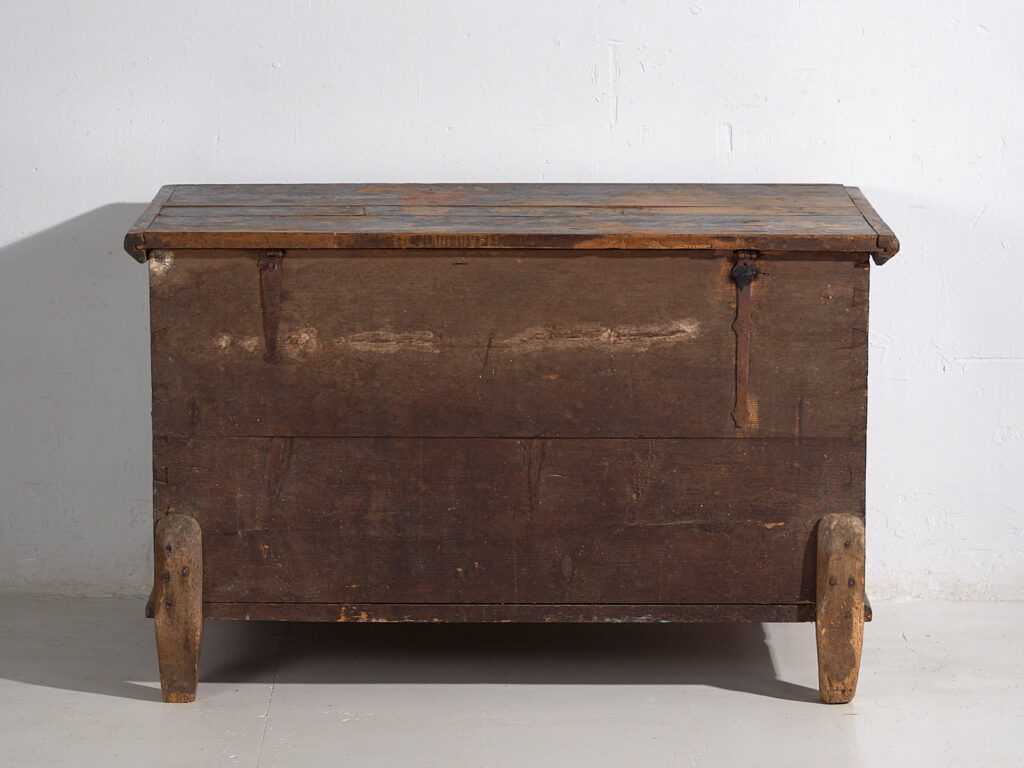 Arcón pintado antiguo (c.1870) #28