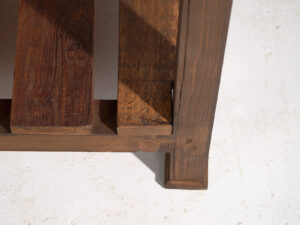 Antigua isla de cocina de madera maciza (c.1920) #5